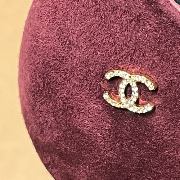 Authentic Chanel Suede Kidskin Sandals size 38.5 - Picture 11 of 15